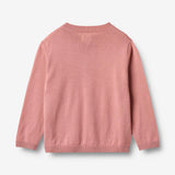 Wheat Main Knit Cardigan Nico Knitted Tops 2026 rose