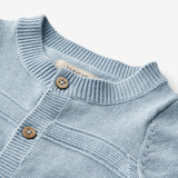 Wheat Main Knit Cardigan Sofus Knitted Tops 1049 blue summer