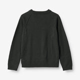 Wheat Main Knit Pullover Benja Knitted Tops 0025 black coal