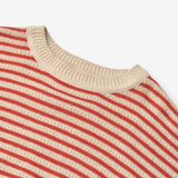 Wheat Main Knit Pullover Leise Pullover 2078 red stripe