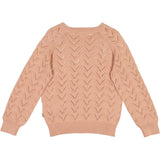 Wheat Main Knit Pullover Malvina Knitted Tops 2270 misty rose