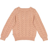 Wheat Knit Pullover Malvina Knitted Tops 2270 misty rose