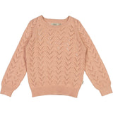 Wheat Main Knit Pullover Malvina Knitted Tops 2270 misty rose