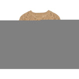 Wheat Main Knit Pullover Malvina Knitted Tops 3230 sand melange