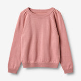 Wheat Main Knit Pullover Mira Knitted Tops 2026 rose