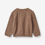 Wheat Main Knit Pullover Mira | Baby Knitted Tops 3004 cocoa brown