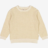 Wheat Knit Pullover Morgan Knitted Tops 9307 seeds stripe