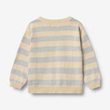 Wheat Main Knit Pullover Morgan Pullover 1396 soft blue stripe