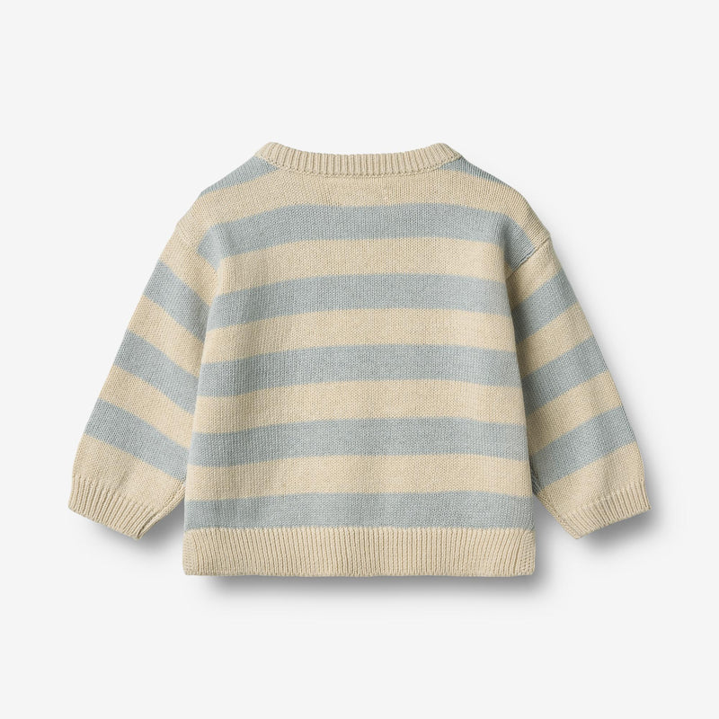 Wheat Main Knit Pullover Morgan Pullover 1048 blue stripe