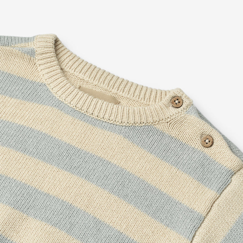 Wheat Main Knit Pullover Morgan Pullover 1048 blue stripe