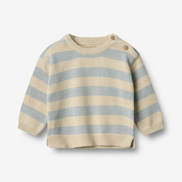 Wheat Main Knit Pullover Morgan Pullover 1048 blue stripe