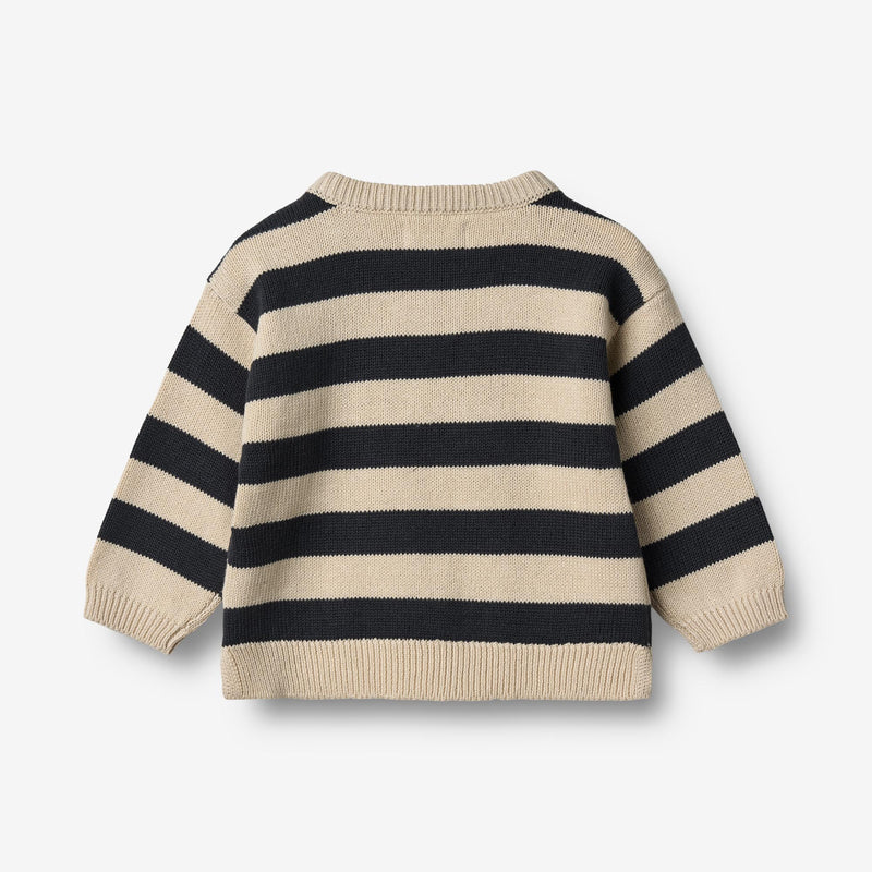 Wheat Main Knit Pullover Morgan Pullover 1433 navy stripe