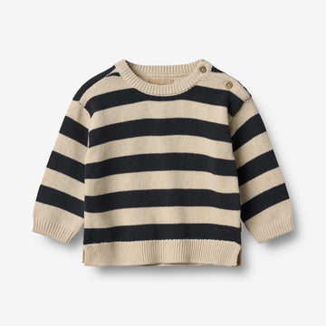 Wheat Main Knit Pullover Morgan Pullover 1433 navy stripe