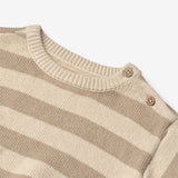 Wheat Main Knit Pullover Morgan Pullover 9415 beige stripe