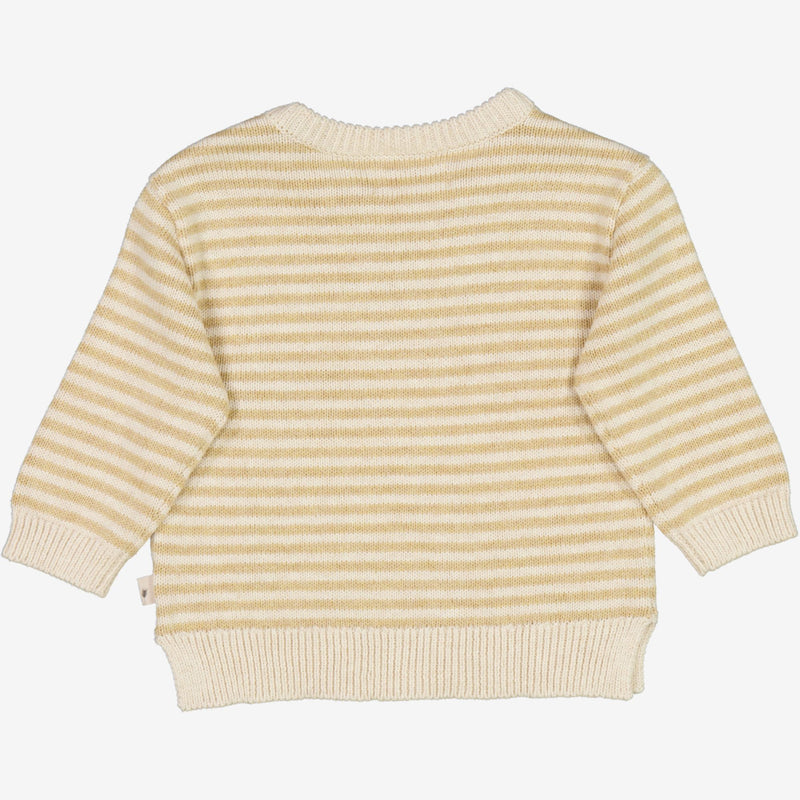 Wheat Knit Pullover Morgan | Baby Knitted Tops 9307 seeds stripe