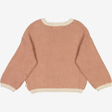 Wheat Knit Pullover Olga Knitted Tops 2031 rose dawn