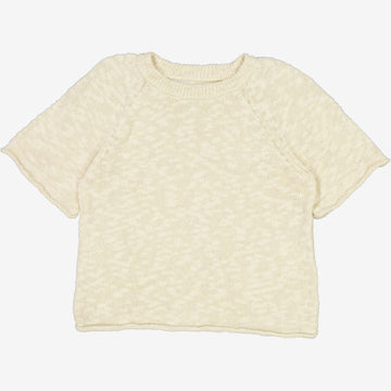 Wheat Main  Knit Pullover Vilna Knitted Tops 3129 eggshell 