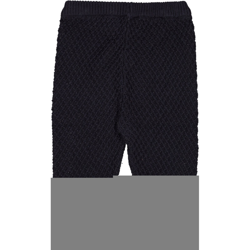 Wheat Knit Trousers Lio Trousers 1378 midnight blue