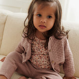 Wheat Main Knit Trousers Neel | Baby Trousers 1135 dry rose