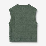 Wheat Main Knit Vest Bobby Knitted Tops 9550 duck green
