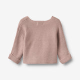 Wheat Main Knit Wraparound L/S Siva Cardigan 1135 dry rose