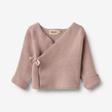 Wheat Main Knit Wraparound L/S Siva Cardigan 1135 dry rose
