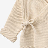 Wheat Main Knit Wraparound L/S Siva Cardigan 3336 sandshell