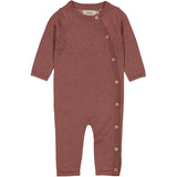 Wheat Knit jumpsuit Aden Jumpsuits 2110 rose brown