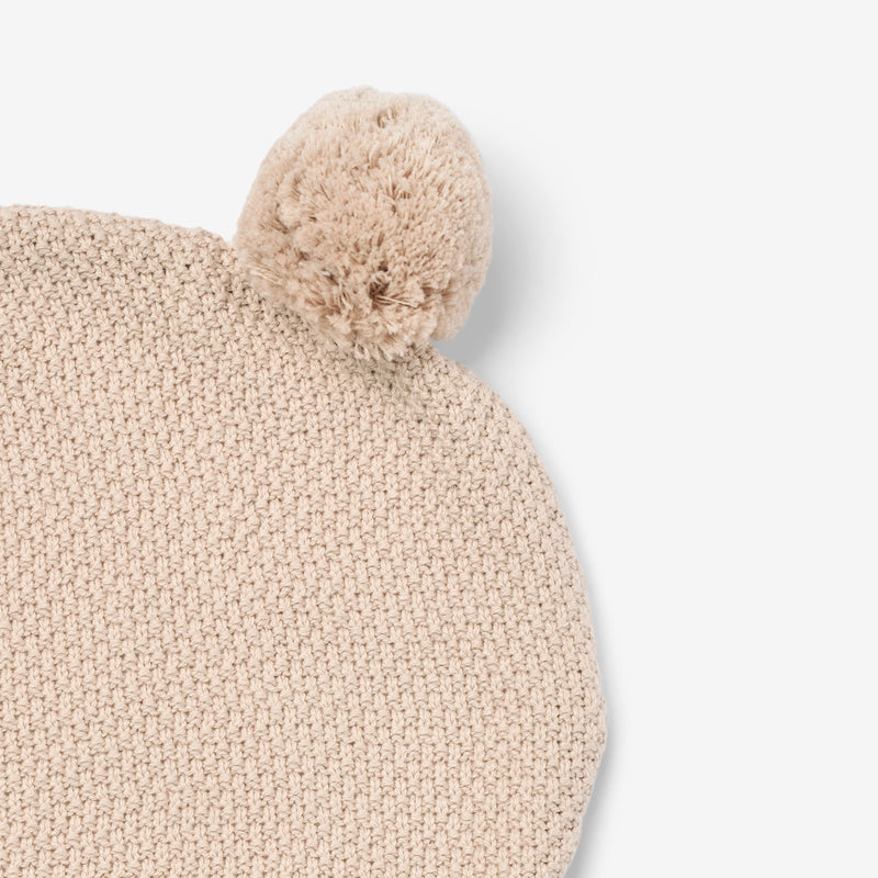 Wheat Outerwear Knitted Balaclava Pomi Accessory 1149 dusty lavender