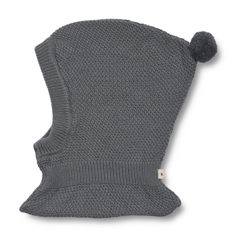 Wheat Outerwear Knitted Balaclava Pomi | Baby Outerwear acc. 1525 autumn sky