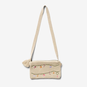 Wheat Main Knitted Clutch Emb. Dagmar Accessory 3191 offwhite