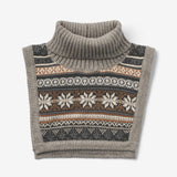 Wheat Outerwear Knitted Neckwarmer Lorenz Outerwear acc. 3229 warm grey melange