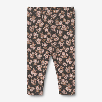 Wheat Main Printed Leggings Jules | Baby Leggings 1183 raven anemones
