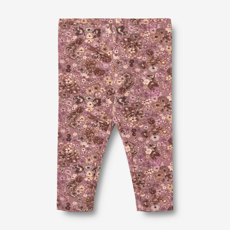 Wheat Main Leggings Jules | Baby Leggings 1347 lavender flowers