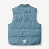 Wheat Outerwear Lightweight Puffer Gilet Fryd Vest 9086 bluefin