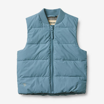 Wheat Outerwear Lightweight Puffer Gilet Fryd Vest 9086 bluefin