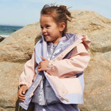 Wheat Outerwear Lightweight Puffer Gilet Fryd Vest 9609 silver sky flower