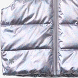 Wheat Outerwear Lightweight Puffer Gilet Fryd Vest 9609 silver sky flower