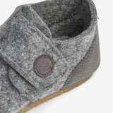 Wheat Footwear Marlin Felt Home Shoe | Baby Indoor Shoes 0171 grey