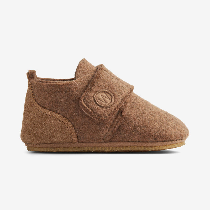 Wheat Footwear Marlin Felt Home Shoe Indoor Shoes 1153 light brown