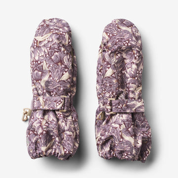 Wheat Outerwear Mittens Tech Outerwear acc. 1177 purple tulips