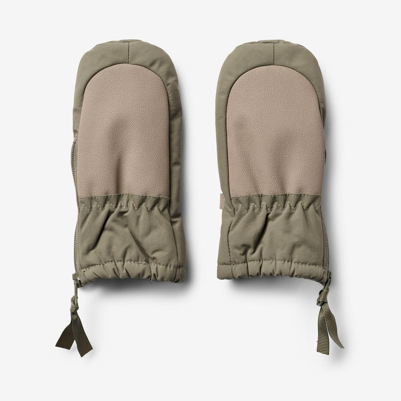 Wheat Outerwear Mittens Zipper Tech Outerwear acc. 1133 dry leaves