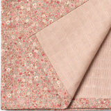 Wheat Main Muslin blanket Karly Accessory 9566 rose dust flower meadow
