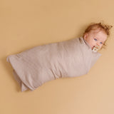 Wheat Main Muslin blanket Karly Accessory 9572 stormy weather stripe