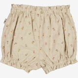 Wheat Nappy Pants Angie Shorts 5058 fossil flowers dot