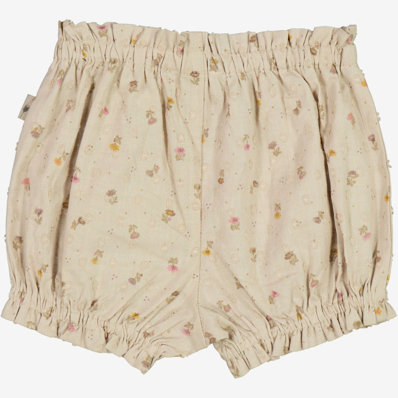 Wheat Nappy Pants Angie Shorts 5058 fossil flowers dot