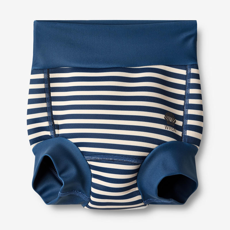 Wheat Main Neoprene Swim Pants Swimwear 1325 indigo stripe