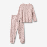 Wheat Main Nightwear Mila Home 1358 lilac flowers