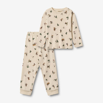 Wheat Main Nightwear Milan Home 9587 offwhite winterland