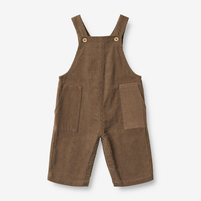 Wheat Main Overall Viggo | Baby Trousers 0094 greybrown
